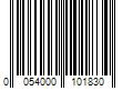 Barcode Image for UPC code 0054000101830