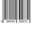 Barcode Image for UPC code 0054000392870