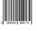 Barcode Image for UPC code 0054000554179