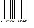 Barcode Image for UPC code 0054003834209