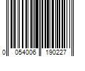 Barcode Image for UPC code 0054006190227