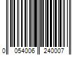 Barcode Image for UPC code 0054006240007