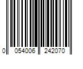 Barcode Image for UPC code 0054006242070