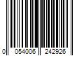 Barcode Image for UPC code 0054006242926