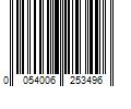 Barcode Image for UPC code 0054006253496