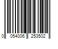 Barcode Image for UPC code 0054006253502