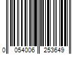 Barcode Image for UPC code 0054006253649