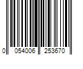 Barcode Image for UPC code 0054006253670