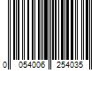 Barcode Image for UPC code 0054006254035