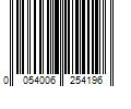 Barcode Image for UPC code 0054006254196