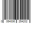 Barcode Image for UPC code 0054006254202