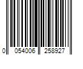 Barcode Image for UPC code 0054006258927