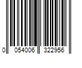 Barcode Image for UPC code 0054006322956