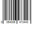 Barcode Image for UPC code 0054006473443