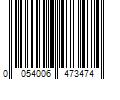 Barcode Image for UPC code 0054006473474