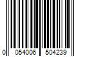 Barcode Image for UPC code 0054006504239