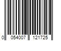 Barcode Image for UPC code 0054007121725