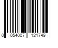 Barcode Image for UPC code 0054007121749