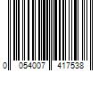 Barcode Image for UPC code 0054007417538