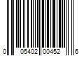 Barcode Image for UPC code 005402004526