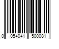 Barcode Image for UPC code 0054041500081