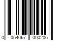 Barcode Image for UPC code 0054067000206