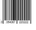 Barcode Image for UPC code 0054067220222