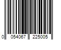 Barcode Image for UPC code 0054067225005