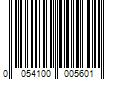 Barcode Image for UPC code 0054100005601