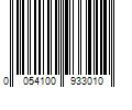 Barcode Image for UPC code 0054100933010