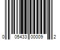 Barcode Image for UPC code 005433000092