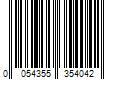 Barcode Image for UPC code 0054355354042