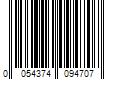 Barcode Image for UPC code 0054374094707