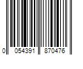 Barcode Image for UPC code 0054391870476