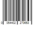 Barcode Image for UPC code 0054402270653