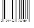 Barcode Image for UPC code 0054402700495