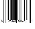 Barcode Image for UPC code 005446361401