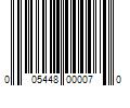 Barcode Image for UPC code 005448000070