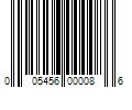 Barcode Image for UPC code 005456000086