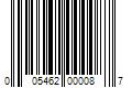 Barcode Image for UPC code 005462000087