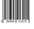 Barcode Image for UPC code 0054645413015