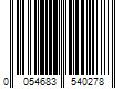 Barcode Image for UPC code 0054683540278