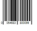 Barcode Image for UPC code 0054683800099