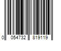 Barcode Image for UPC code 0054732819119