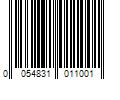 Barcode Image for UPC code 0054831011001