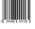 Barcode Image for UPC code 0054986000165