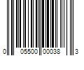 Barcode Image for UPC code 005500000383