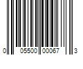 Barcode Image for UPC code 005500000673