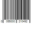 Barcode Image for UPC code 0055000210492