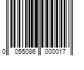 Barcode Image for UPC code 0055086000017